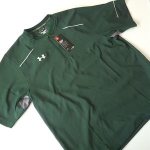 UNDER ARMOUR mens half zip cage jacket